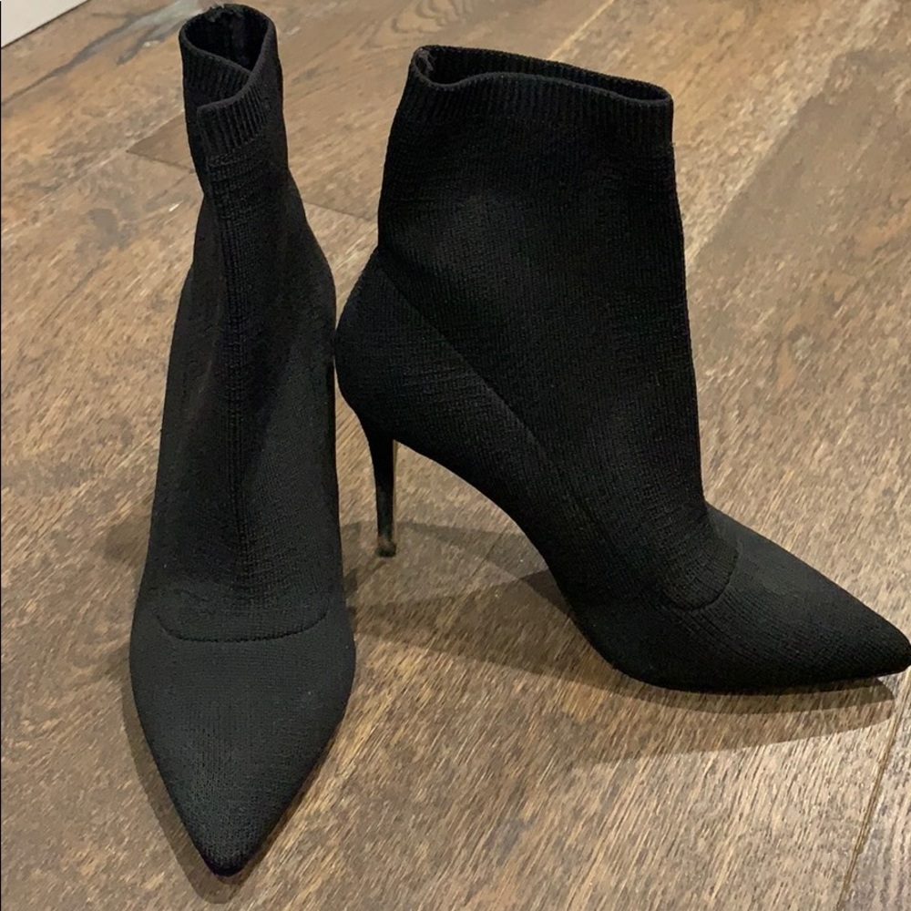 Something Navy Sock Bootie